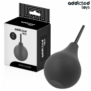 Addicted toys - Silikonski potovalni analni tuš, velikost S, 90ml